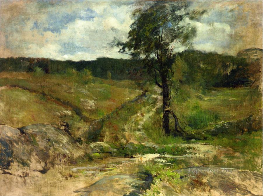 Branchville Impressionist landscape John Henry Twachtman Oil Paintings